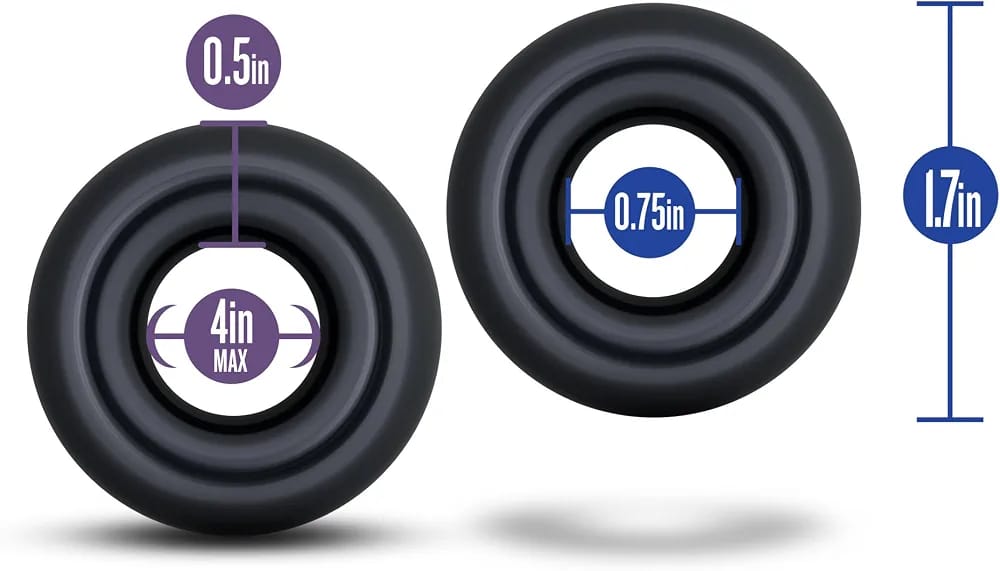 Premium Silicone Performance Ring Set